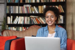 Woman on Laptop